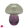 Danny Home Mashroom Plant Glass Vase 18 Cm