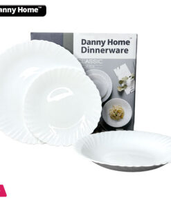 Danny home Opal Plate Set Dinner Set 18Pcs