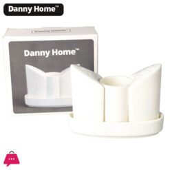 Danny Home Porcelain Salt And Pepper Shaker Toothpicks Holder Set 3Pcs