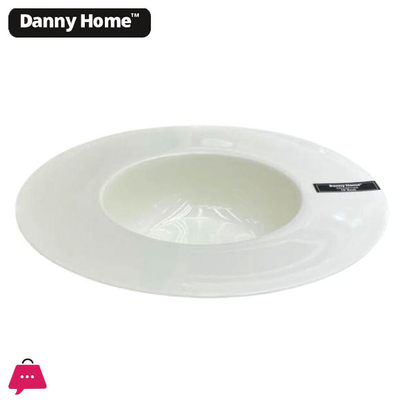 Danny Home Round Ceramic Soup Pasta Plate 10 Inch 4 Danny Home Round Ceramic Soup Pasta Plate 10 Inch - Image 2
