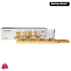 Danny Home Shot Glasses & Serving Paddle 5pcs 160ml