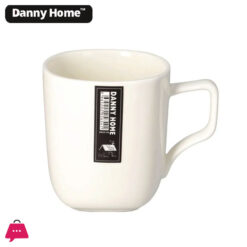 Danny Home White Ceramic Tea Mug 370ml