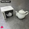 Danny Home White Porcelain Teapot 550ml