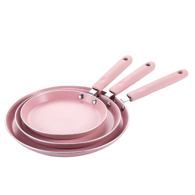 Flat Bottom Pan Pink Non-Stick Pot For Gas Stoves And Cooker Use Mini Omelettes Fried Eggs Pancake Baking Pans Multifunctional 14 Flat Bottom Pan Pink Non-Stick Pot For Gas Stoves And Cooker Use Mini Omelettes Fried Eggs Pancake Baking Pans Multifunctional