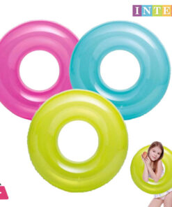 Intex Float Inflatable Pool Tube  Swim Ring I nflatable Rubber Ring Swimming Rings Durable 30 Inch