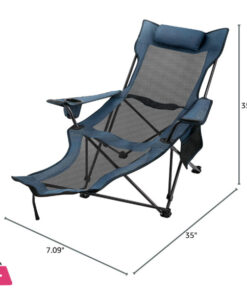 Folding Camp Chair With Footrest In Pakistan - Image 2