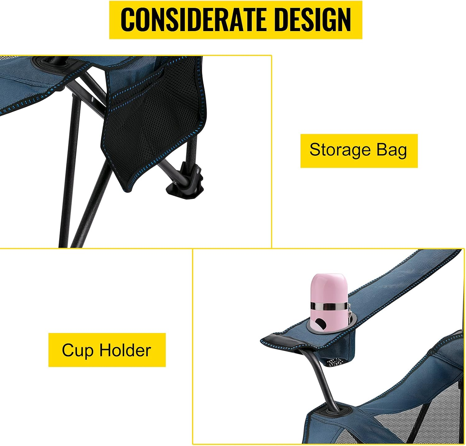 Folding Camp Chair With Footrest In Pakistan