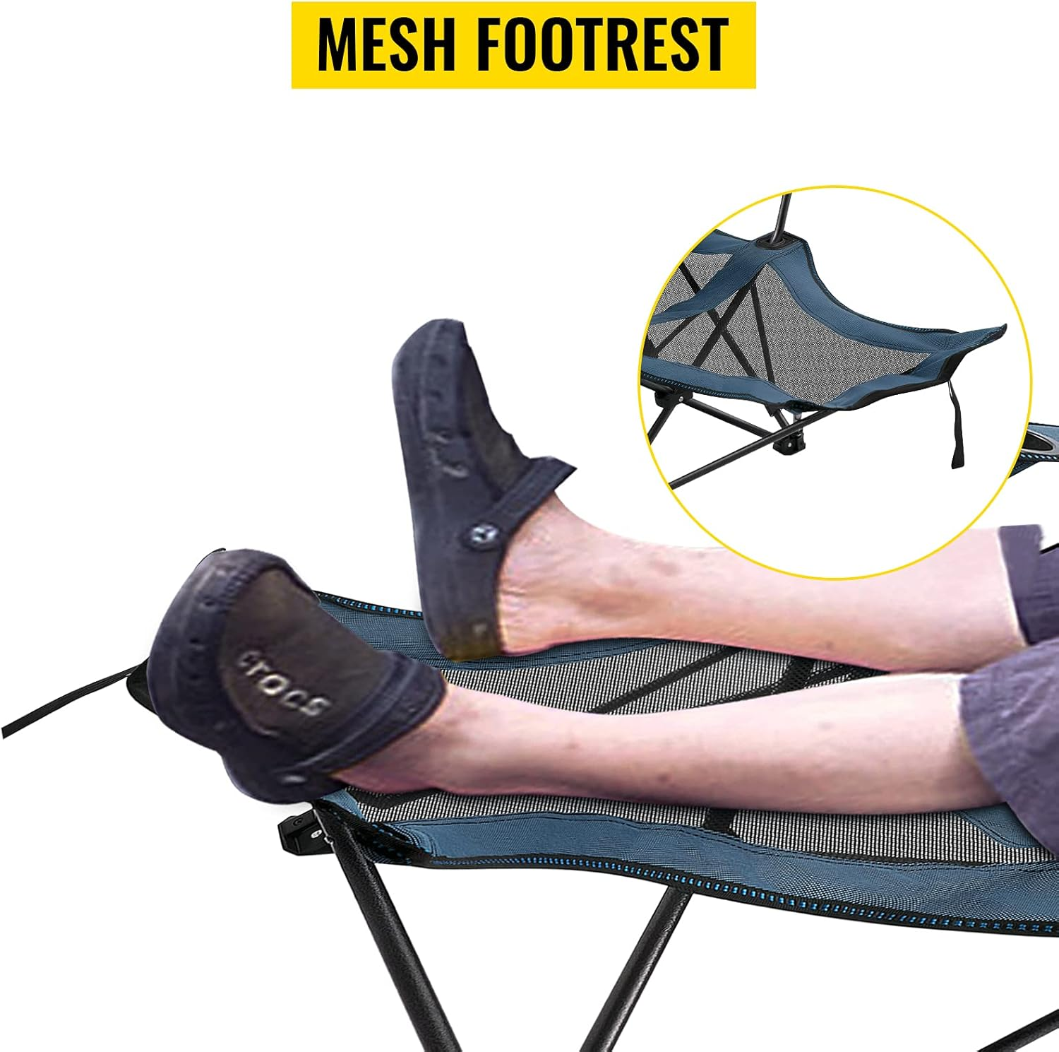 Folding Camp Chair With Footrest In Pakistan