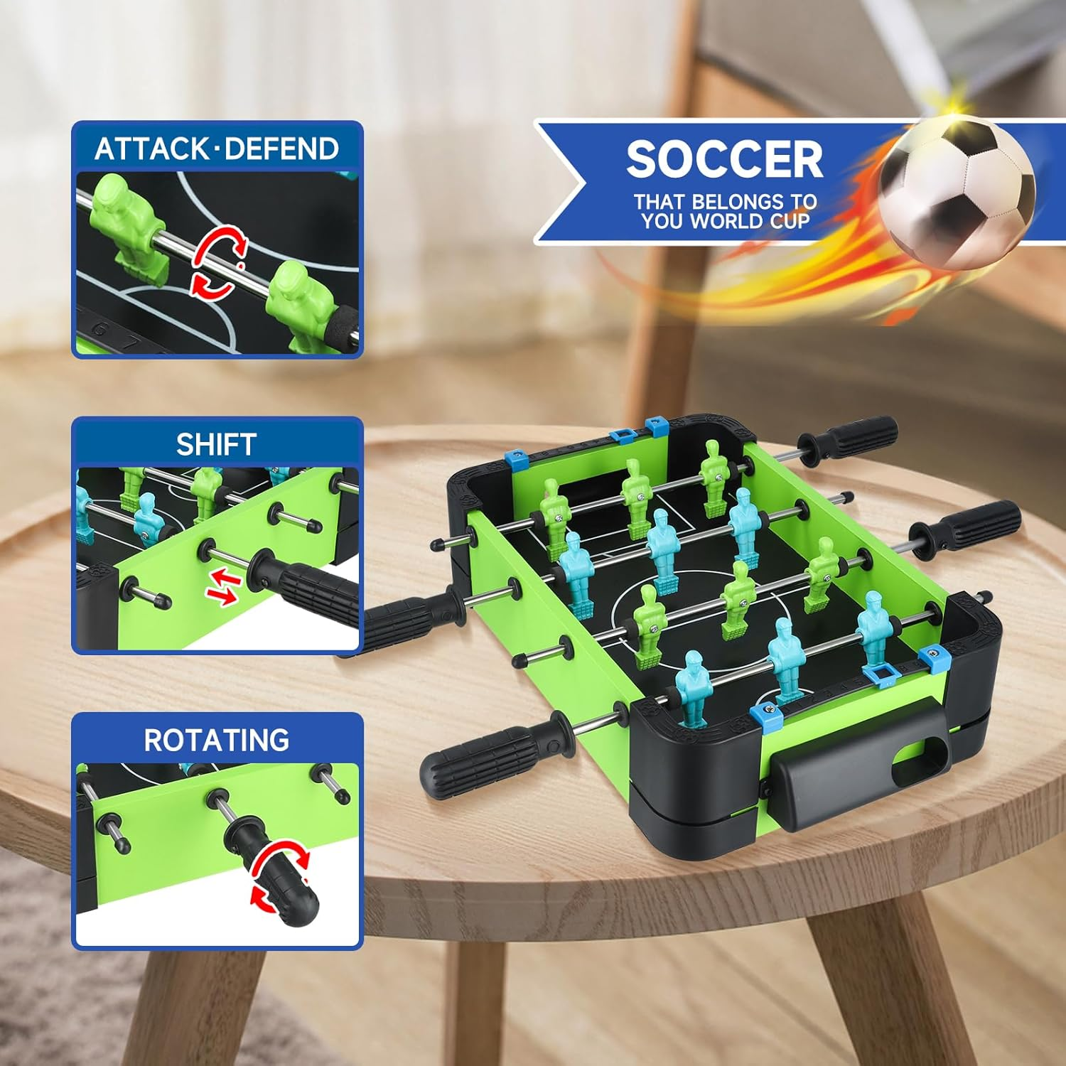 Football Table Soccer Game Two-Player