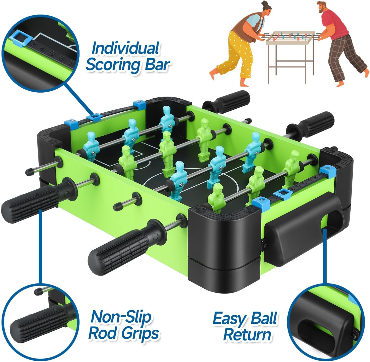 Football Table Soccer Game Two-Player