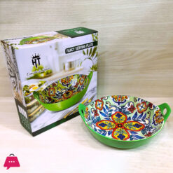 HT Ceramic Serving Dish 9 Inch