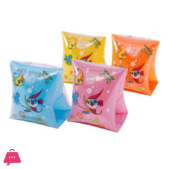 Intex Inflatable Arm Bands for Swimming  Multicolor Fun Fish Farm Band 23 cm x 15 cm