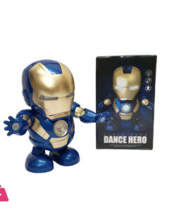 Iron Man Dancing Robot With Light & Music Toy For Kids