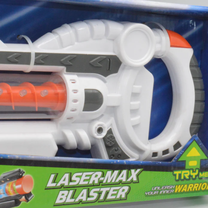 Laxer-Max Blaster Gun With Light &Amp; Sound 5 Laxer-Max Blaster Gun With Light &Amp; Sound