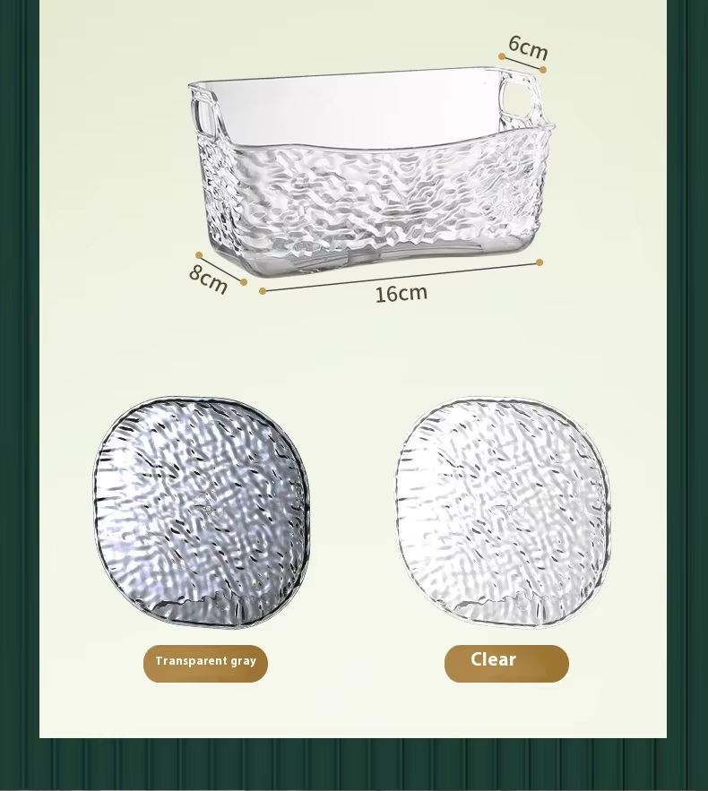 Light Luxury Plastic Plates Fruit Snacks Dried 8 Plate With Stand