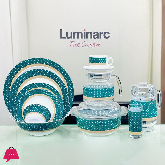 Luminarc Dinner Set 73 Piece Uae Made 26 Luminarc Dinner Set 73 Piece Uae Made