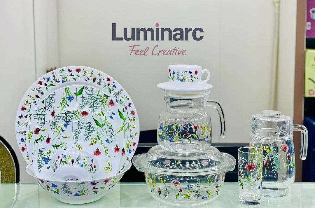 Luminarc Dinner Set 73 Piece Uae Made 8 Luminarc Dinner Set 73 Piece Uae Made