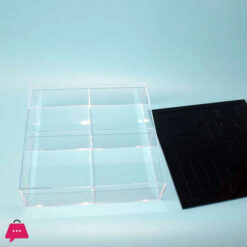 Luxury Ramadan Acrylic Box For Storage Sweets And Dates Ramadan Acrylic Gift Box