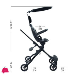 Magic Stroller Pram Foldable Imported For Travelling Walker Cabin Friendly