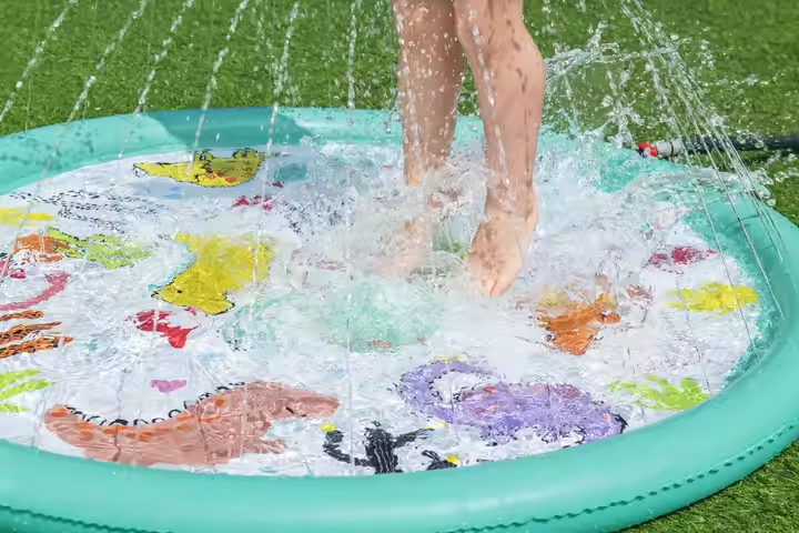 Bestway Spray Pad Desert Dino Splash Pad Water Toy For Kids 1.22 Cm