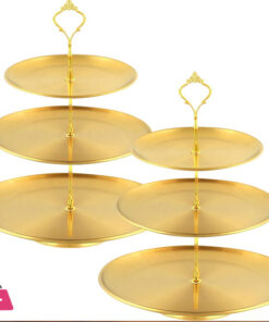 Pastry Stand  3 Tiered Gold Cupcake Stands Set Stand Gold Serving Tray