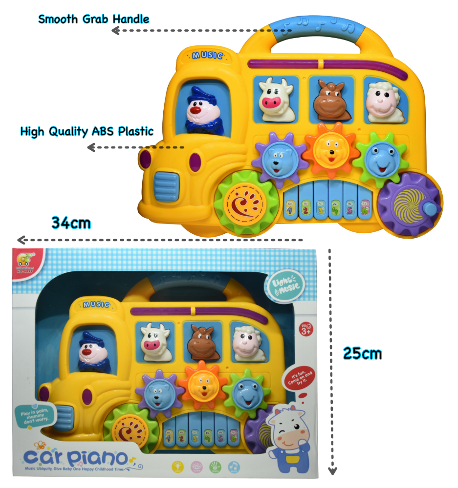 Premium Quality Electric Car Type Musical Toys Keyboard Piano For Kids 6 Premium Quality Electric Car Type Musical Toys Keyboard Piano For Kids