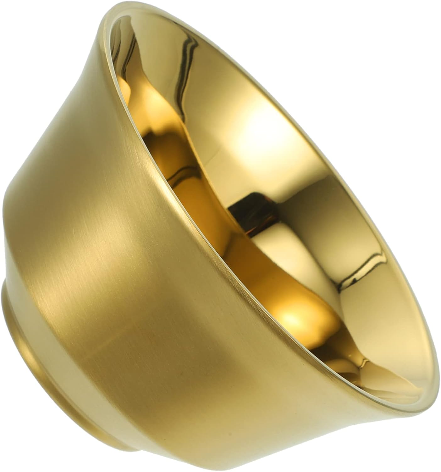 Stainless Steel Bowl Golden Bowl Curve 13 Cm