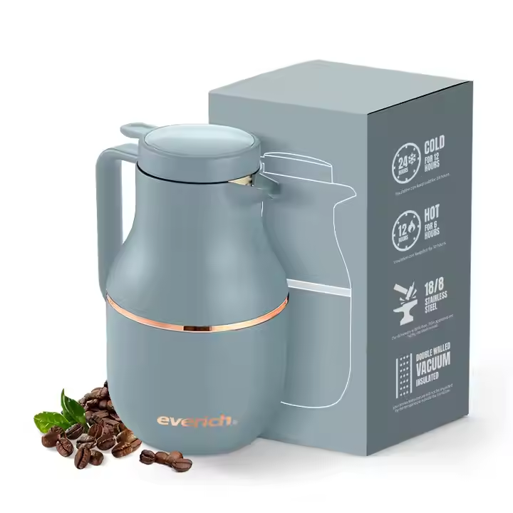 Stainless Steel Double Wall Vacuum Insulation Pot 1200 Ml