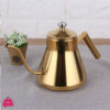 Stainless Steel Gooseneck Kettle Tea Pot 2L Gold