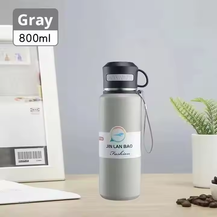 Stainless Steel Kettle Thermos Water Bottle Thermos Cup Flask 800 Ml