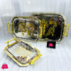 Stainless Steel Serving Tray With Handles 3 Sizes Set 1 Stainless Steel Serving Tray With Handles 3 Sizes Set
