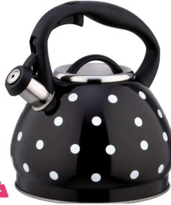 Polka Dot Kettle Stainless Steel Tea 2.5 Liter
