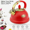 Stainless Steel Tea Kettle Golden Touch