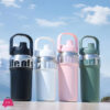 Stainless Steel Tumbler With Straw, Vacuum Insulated Water Bottle Life Traver Bottle 2.1 L