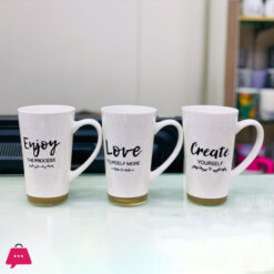 Stoneware Note to Self Mugs - 1Pcs