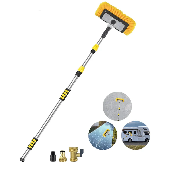 Telescopic Solar Cleaning Brush 11.5 Feet