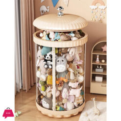 Toy Storage Tube With Zipper Toy Storage Bucket Toy Box