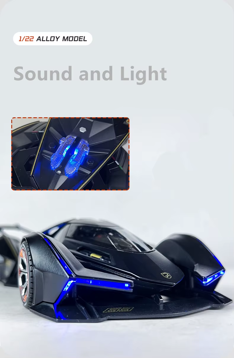 Vision Gt Gran Turismo Alloy Concept Sports Car Model Diecasts Metal Toy Racing Car