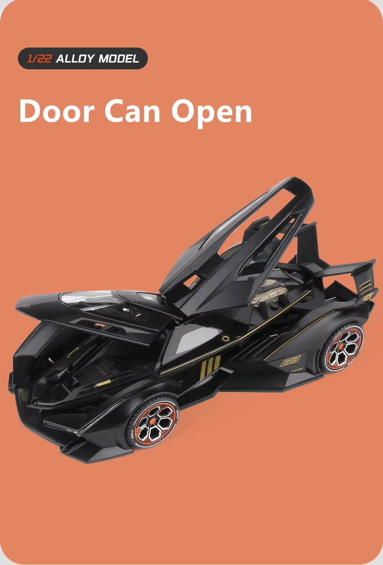 Vision Gt Gran Turismo Alloy Concept Sports Car Model Diecasts Metal Toy Racing Car