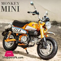 1:12 Honda Monkey Alloy Toy Motorcycle Model Car with Sound Light Rear Wheel Suspension Motorbikes Vehicle Models for Children