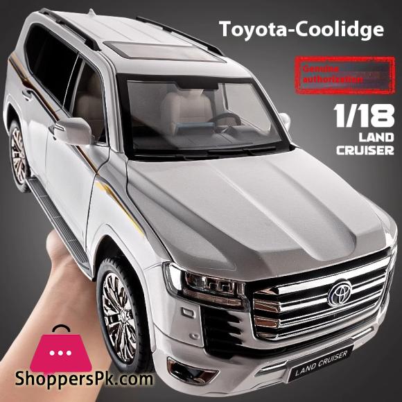 1:18 Toyota Land Cruiser Lc300 Suv Alloy Car Diecast Model Children'S Toy Kids Gift Birthday Present For Boys Trendy Display 4 1:18 Toyota Land Cruiser Lc300 Suv Alloy Car Diecast Model Children'S Toy Kids Gift Birthday Present For Boys Trendy Display - Image 2