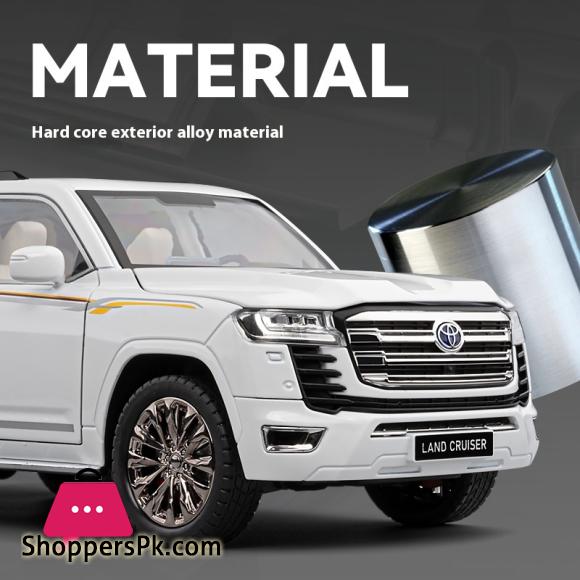 1:18 Toyota Land Cruiser Lc300 Suv Alloy Car Diecast Model Children'S Toy Kids Gift Birthday Present For Boys Trendy Display 6 1:18 Toyota Land Cruiser Lc300 Suv Alloy Car Diecast Model Children'S Toy Kids Gift Birthday Present For Boys Trendy Display - Image 4