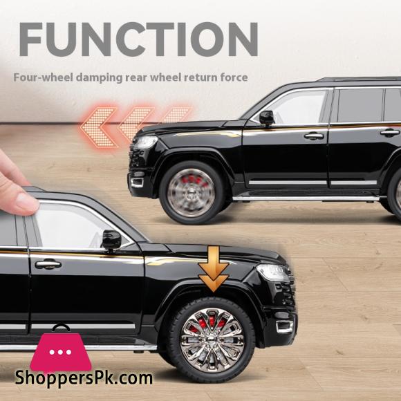 1:18 Toyota Land Cruiser Lc300 Suv Alloy Car Diecast Model Children'S Toy Kids Gift Birthday Present For Boys Trendy Display 7 1:18 Toyota Land Cruiser Lc300 Suv Alloy Car Diecast Model Children'S Toy Kids Gift Birthday Present For Boys Trendy Display - Image 5