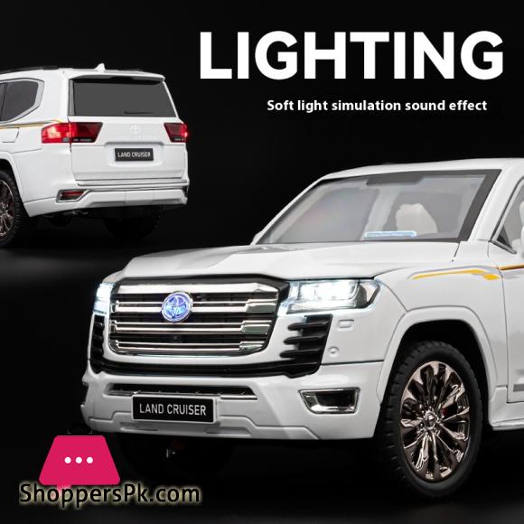 1:18 Toyota Land Cruiser Lc300 Suv Alloy Car Diecast Model Children'S Toy Kids Gift Birthday Present For Boys Trendy Display 8 1:18 Toyota Land Cruiser Lc300 Suv Alloy Car Diecast Model Children'S Toy Kids Gift Birthday Present For Boys Trendy Display - Image 6