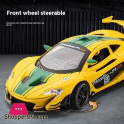 1:22 Mclaren P1 Gtr Supercar Alloy Metal Diecast Model Car Sound &Amp; Light
