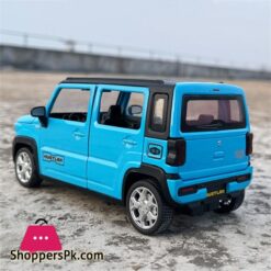 1:22 Suzuki Hustler Alloy Car Model Diecast Metal Off-Road Vehicle Car Model Sound And Light Simulation Collection