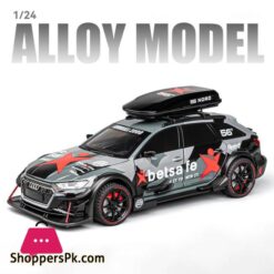 1:24 Audi Rs6 Dtm Modified Vehicle Alloy Die Cast Toy Car Model Sound And Light