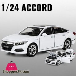 1:24 Honda Accord Alloy Die Cast Toy Car Model Sound And Light