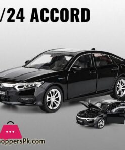 1:24 Honda Accord Alloy Die Cast Toy Car Model Sound And Light - Image 3