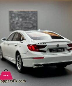 1:24 Honda Accord Alloy Die Cast Toy Car Model Sound And Light - Image 5